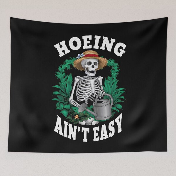 Item preview, Hoeing Ain't Easy designed and sold by VerdePlantTees.