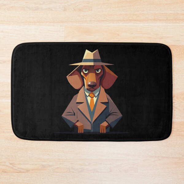 Item preview, Serious Detective Dog designed and sold by YatsuStore.