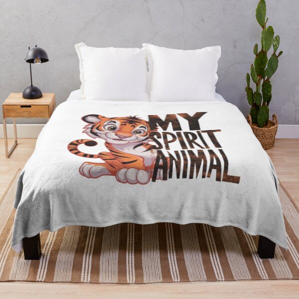 Item preview, Cute Tiger Is My Spirit Animal designed and sold by PlanetMarker.