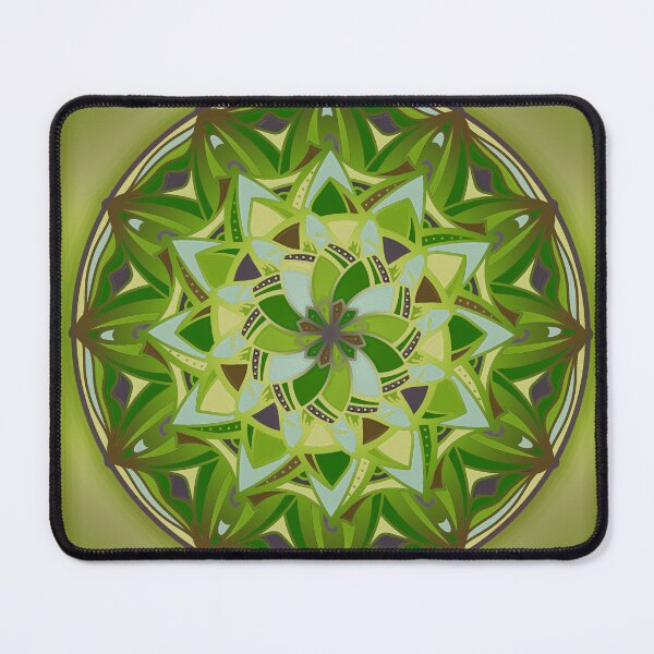 Item preview, Mandala Green Papaya designed and sold by angeldecuir.