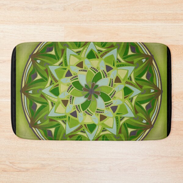 Item preview, Mandala Green Papaya designed and sold by angeldecuir.