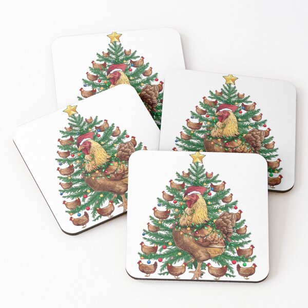 Item preview, merry christmas chicken designed and sold by rtlabdo.