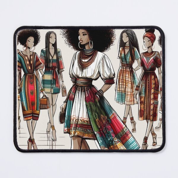 Item preview, Ethnic Radiance - Collection of Modern African Dresses designed and sold by Indoni.