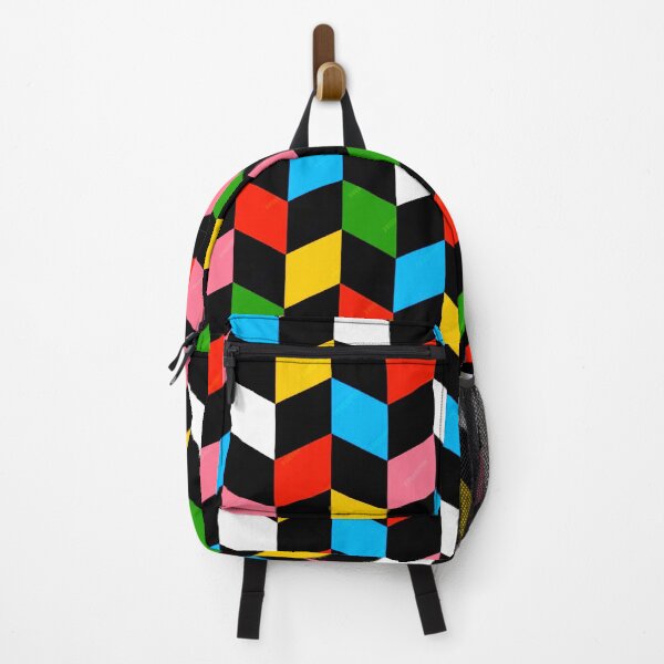 Aperçu de l'œuvre Losange multicolor créée et vendue par UZRWRLD .