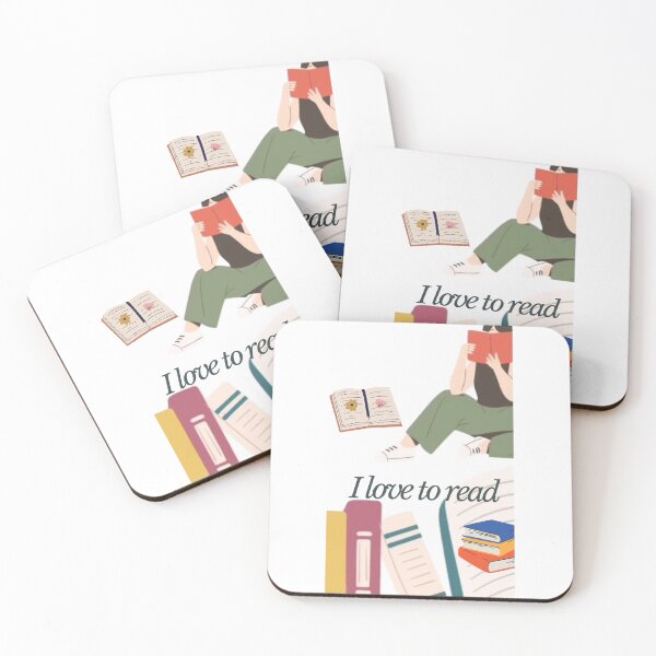 Item preview, Stickers I Love to Read notebook  designed and sold by CarolynaLee.