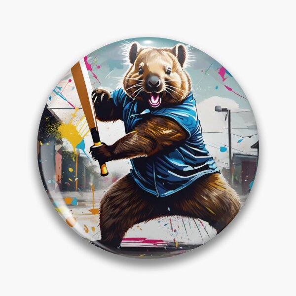 Item preview, Batter Up Wombat designed and sold by pUNKnown.