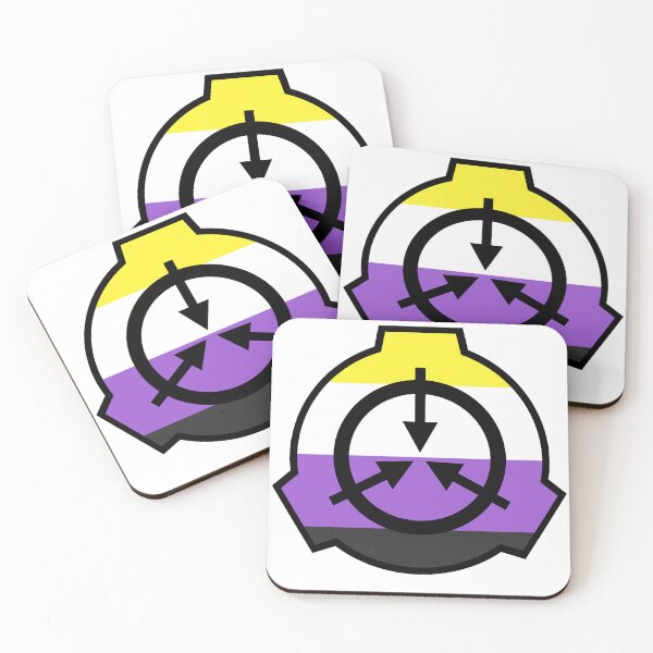 Item preview, Nonbinary SCP Logo designed and sold by CreeperCoolness.