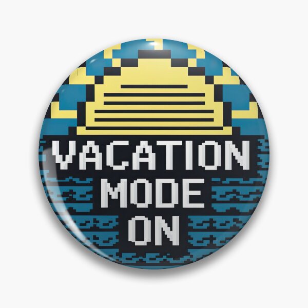 Item preview, Vacation Mode Holiday Sun Ocean Sea Gaming Style designed and sold by popanato.