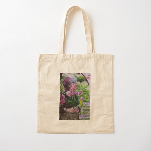 Artikel-Vorschau von Alte Dame mit ihren Blumen, designt und verkauft von vrad270.