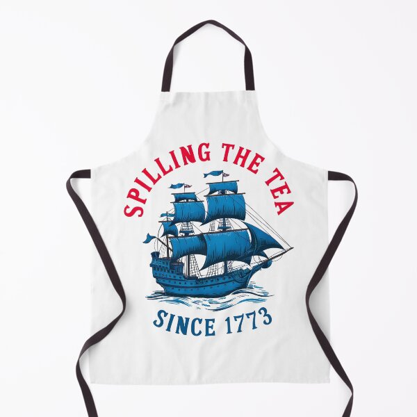 Item preview, Funny 4th of July Spilling The Tea Since 1773 designed and sold by VerdePlantTees.