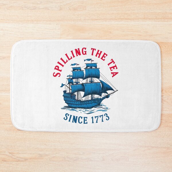 Item preview, Funny 4th of July Spilling The Tea Since 1773 designed and sold by VerdePlantTees.
