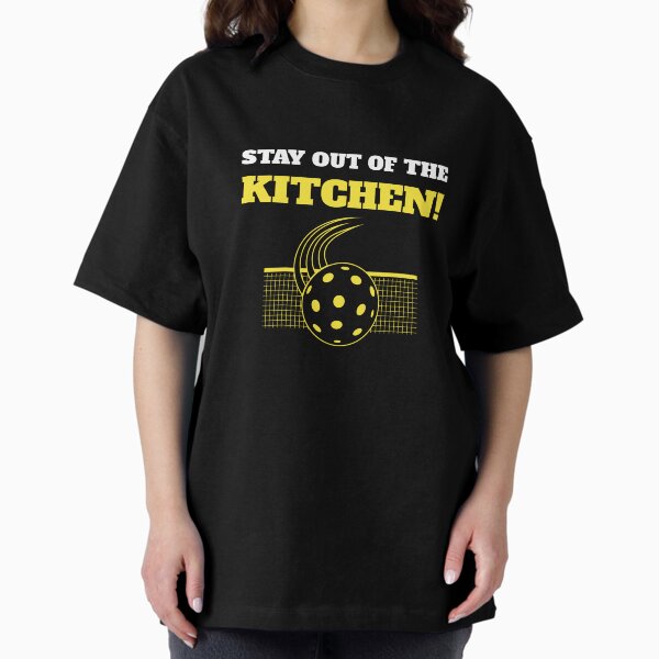 Item preview, Stay Out Of The Kitchen Pickleball T-Shirt designed and sold by KineticTeeCo.