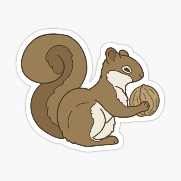 Item preview, Squirrel with a Walnut designed and sold by Olivia Bussiere.
