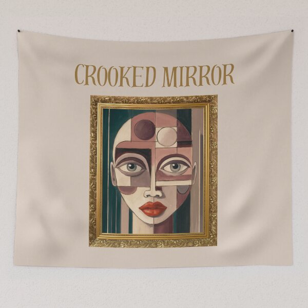 Item preview, Crooked mirror designed and sold by wanessacreative.