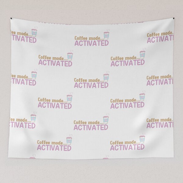 Item preview, Coffee Mode Activated designed and sold by Whackadoodletee.