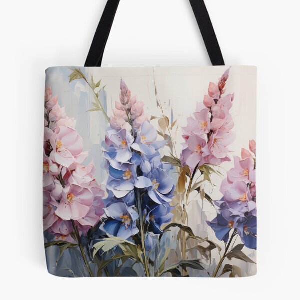 Artikelvorschau, Rittersporn - Impasto Blumen entworfen und verkauft von KootenayDesigns.