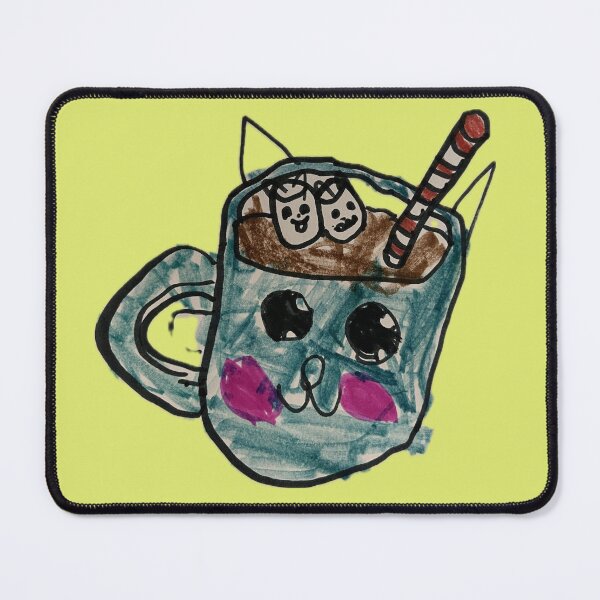 Item preview, Hot Chocolate Cat Mug - Leighann designed and sold by Nina Baldwin.