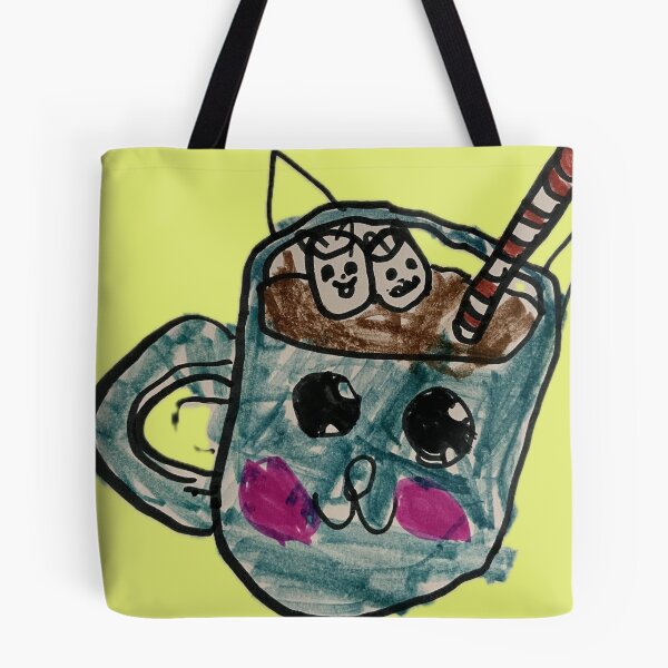 Item preview, Hot Chocolate Cat Mug - Leighann designed and sold by Nina Baldwin.
