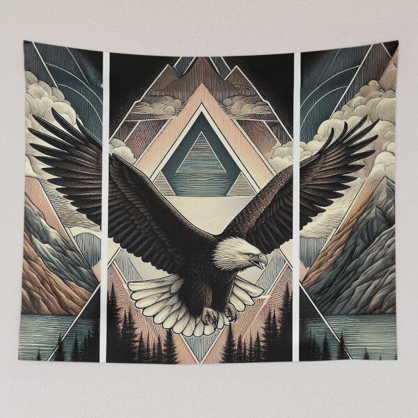 Item preview, Bald Eagle Mountain designed and sold by Foxlindesigns.