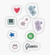glossier sticker set #2 Sticker