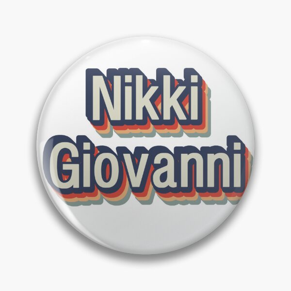 Item preview, Nikki Giovanni designed and sold by Item Geeks.