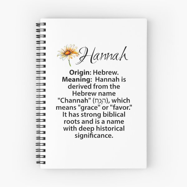 Item preview, Name meaning Hannah designed and sold by OCNau.