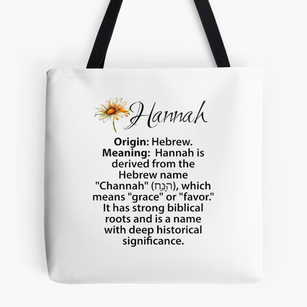Item preview, Name meaning Hannah designed and sold by OCNau.