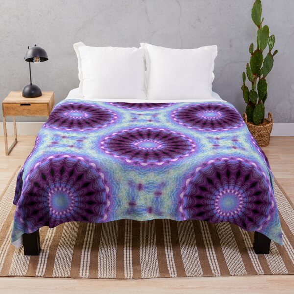 Item preview, Seamless Purple Blue Pinwheel Design designed and sold by kristalcurt.