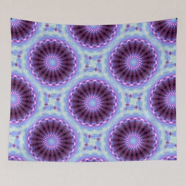 Item preview, Seamless Purple Blue Pinwheel Design designed and sold by kristalcurt.
