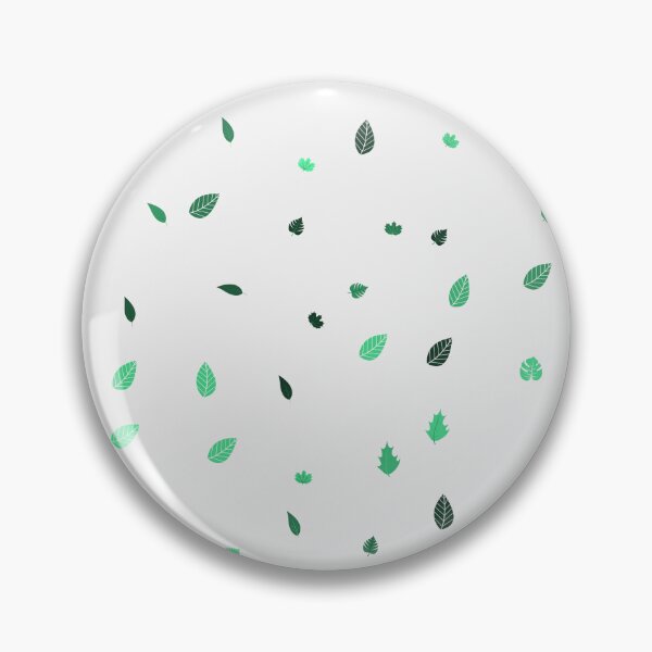 Item preview, Assorted Styles Of Scattered Various Green Color Leaves designed and sold by EvergreenMotifs.