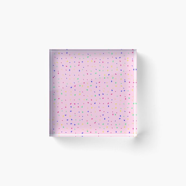 Item preview, Assorted Styles Of Scattered Rainbow Leaves Pink Canvas designed and sold by EvergreenMotifs.