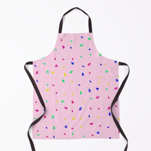 Item preview, Assorted Styles Of Scattered Rainbow Leaves Pink Canvas designed and sold by EvergreenMotifs.