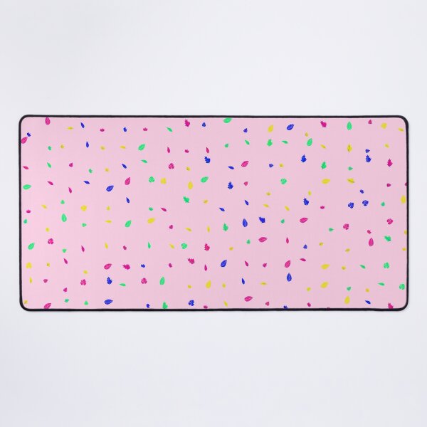 Item preview, Assorted Styles Of Scattered Rainbow Leaves Pink Canvas designed and sold by EvergreenMotifs.