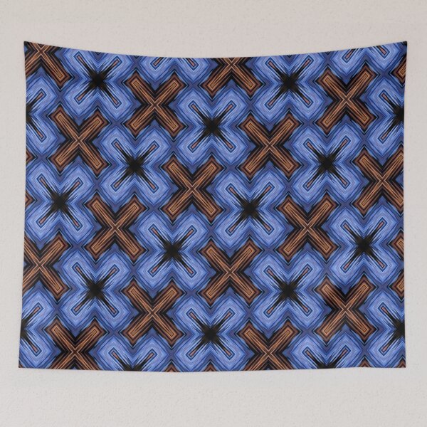 Item preview,  Magical Metamorphosis of the Pincushion Flower Design - blue designed and sold by RedLeafPine.