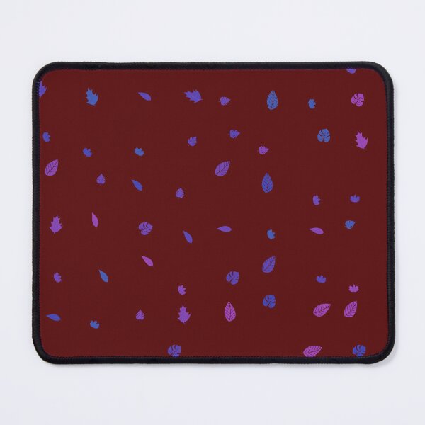 Item preview, Assorted Styles Of Scattered Rainbow Leaves Maroon designed and sold by EvergreenMotifs.