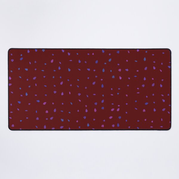 Item preview, Assorted Styles Of Scattered Rainbow Leaves Maroon designed and sold by EvergreenMotifs.