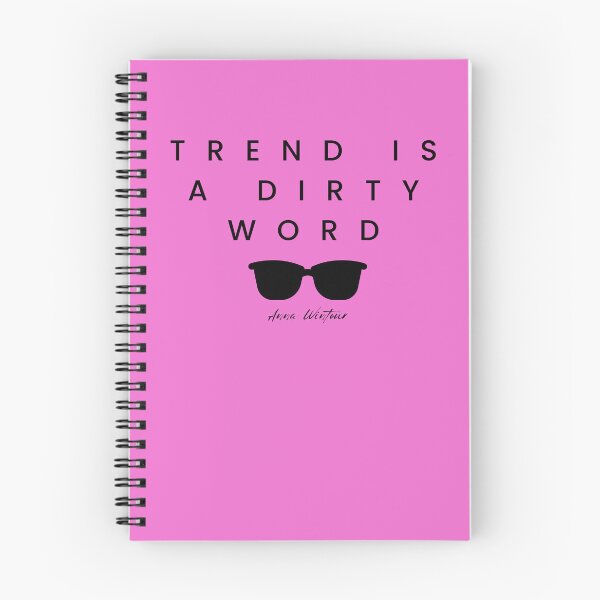 Item preview, "Trend Is A Dirty Word" - Anna Wintour  designed and sold by GlobalCurator.