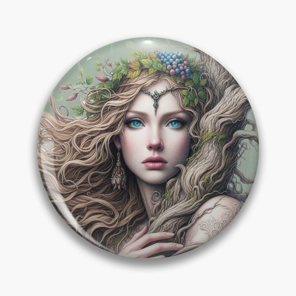 Item preview, NImue, the wood nymph designed and sold by Foxlindesigns.