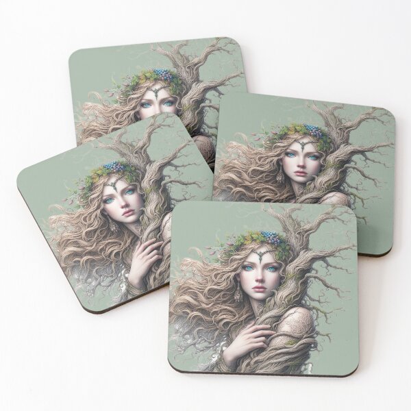 Item preview, NImue, the wood nymph designed and sold by Foxlindesigns.