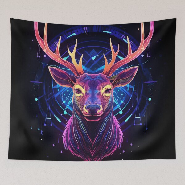 Item preview, Stag Neon Art 42 designed and sold by AstroRisq.