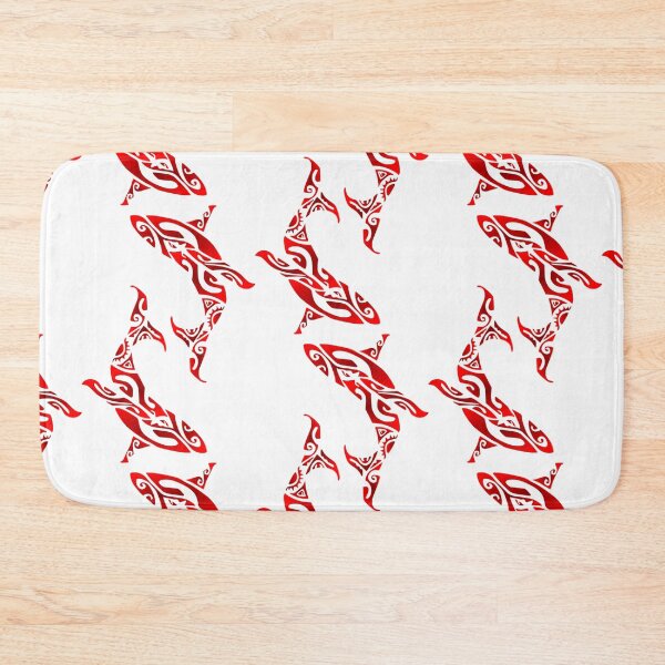 Item preview, KOHOLA (whale) - red  designed and sold by Nesian-Tahiti.