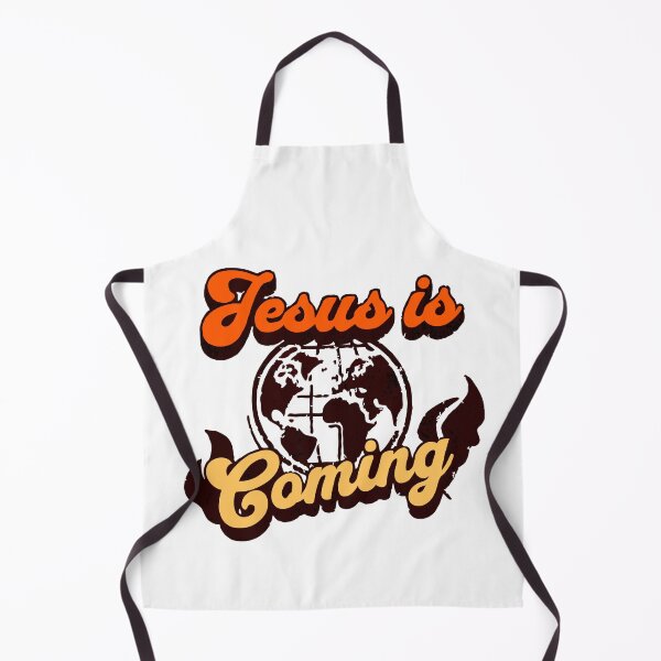 Item preview, Jesus is Coming, Retro Christian Design designed and sold by MoriaStore.