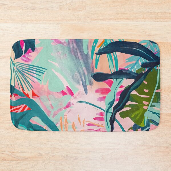 Item preview, Tropical Abstract Wallpaper designed and sold by DreamerBot.