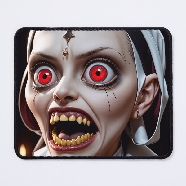 Item preview, Scary Demonic Nun From Hell designed and sold by TheArtOfPat.