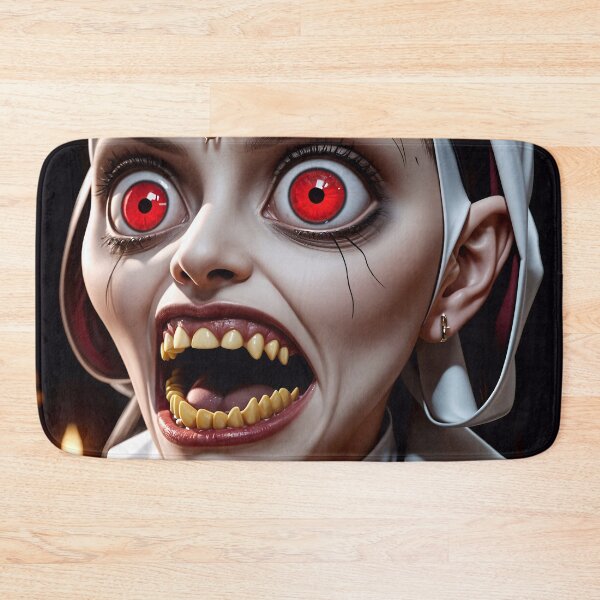 Item preview, Scary Demonic Nun From Hell designed and sold by TheArtOfPat.