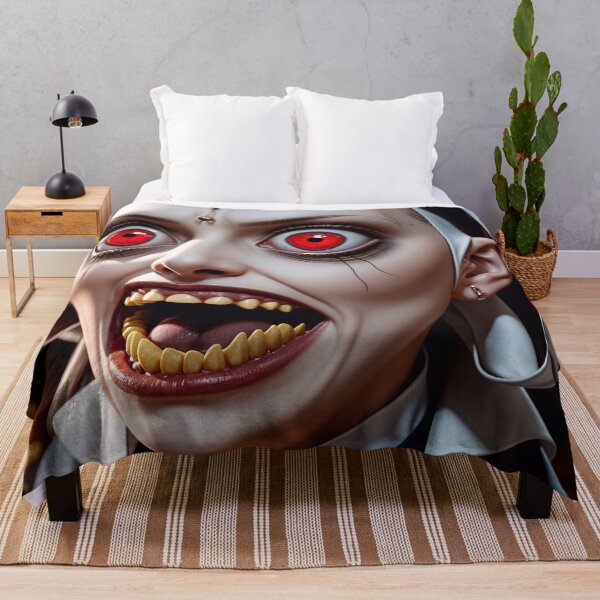 Item preview, Scary Demonic Nun From Hell designed and sold by TheArtOfPat.