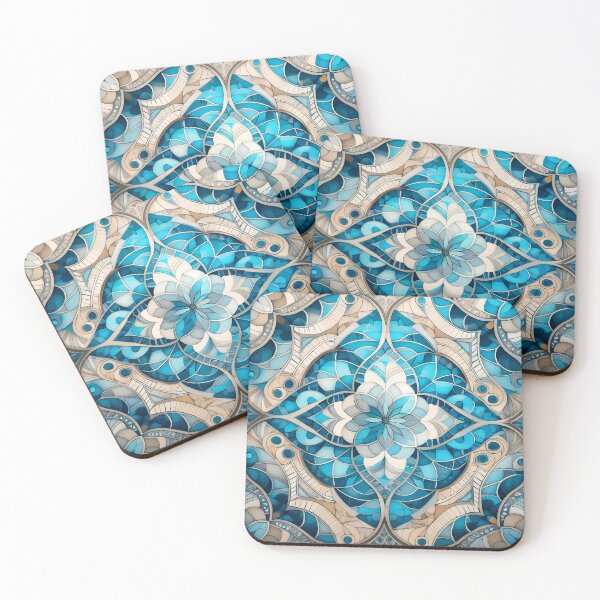 Item preview, Abstract Turkish Inspired Mosiac designed and sold by rainsdesigns.