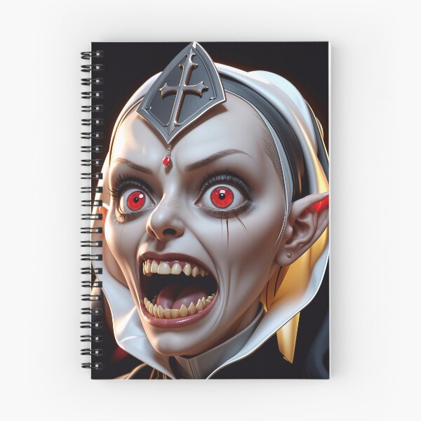Item preview, Scary Demonic Nun From Hell designed and sold by TheArtOfPat.