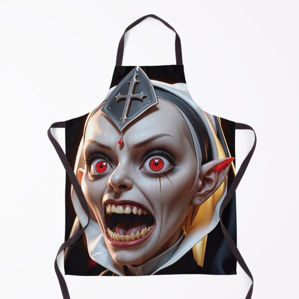 Item preview, Scary Demonic Nun From Hell designed and sold by TheArtOfPat.