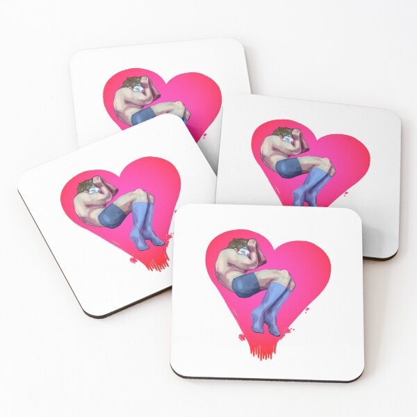 Item preview, Horror Movie Masked Boyfriend laying on Heart designed and sold by solitka1.